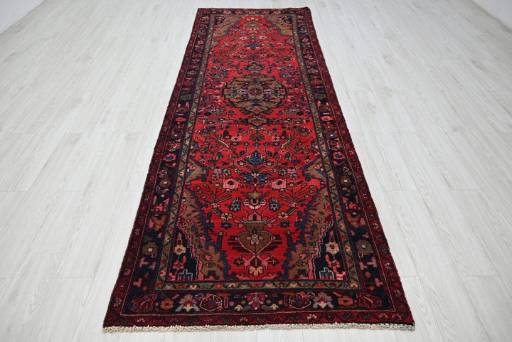 red Runner rug 3' 6" x 10' 3"