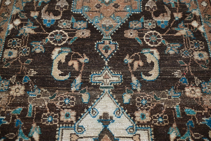 brown Runner rug 3' 4" x 13' 0"
