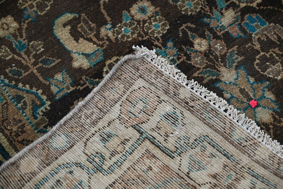 brown Runner rug 3' 4" x 13' 0"