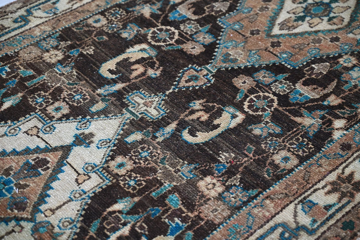 brown Runner rug 3' 4" x 13' 0"
