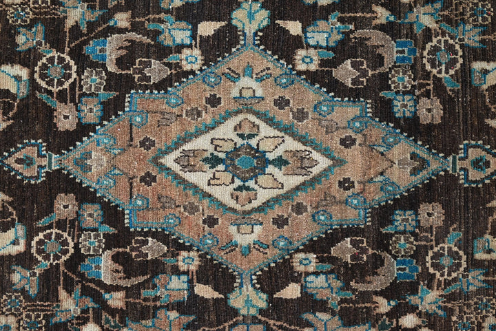 brown Runner rug 3' 4" x 13' 0"