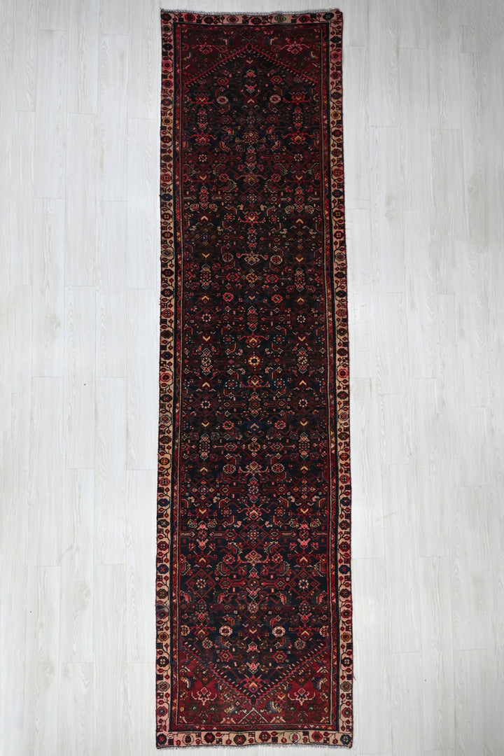 blue Runner rug 3' 0" x 12' 4"