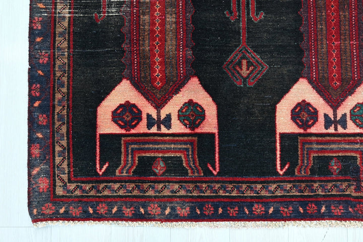 black Medium rug 3' 7" x 8' 11"