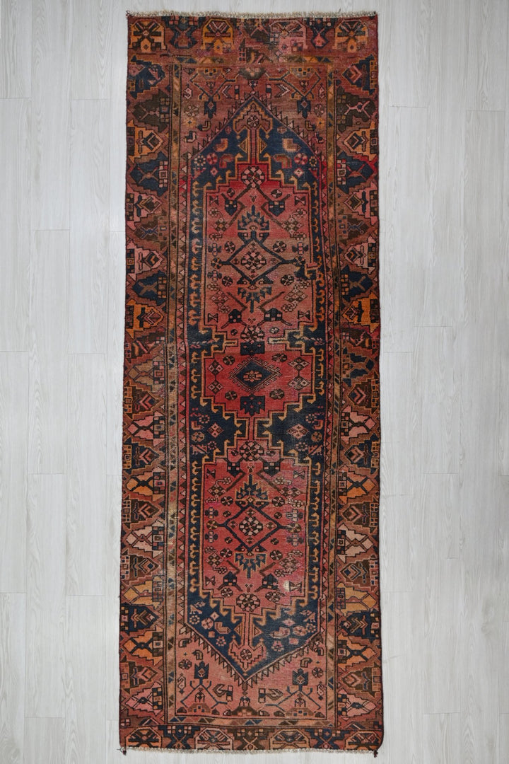 red Runner rug 3' 2" x 8' 10"
