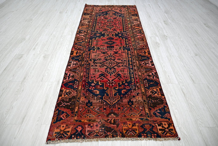 red Runner rug 3' 2" x 8' 10"