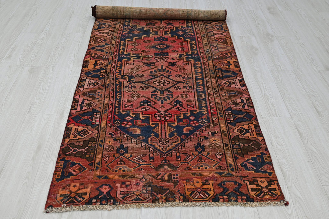 red Runner rug 3' 2" x 8' 10"