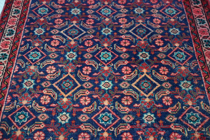 blue Runner rug 3' 4" x 9' 5"