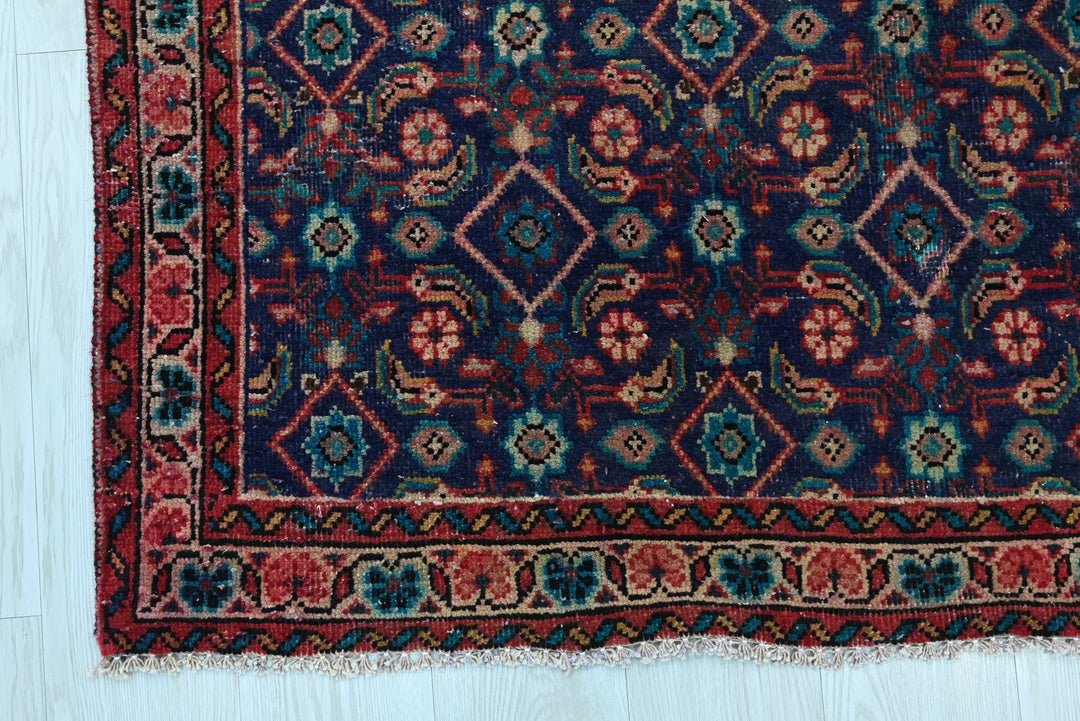 blue Runner rug 3' 4" x 9' 5"