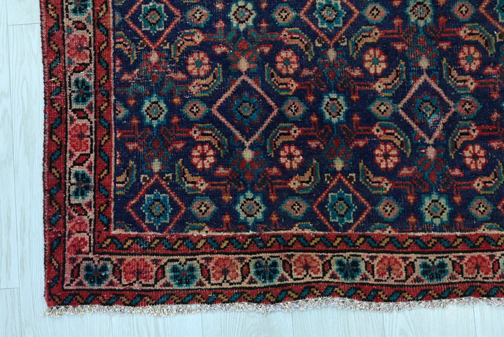 blue Runner rug 3' 4" x 9' 5"