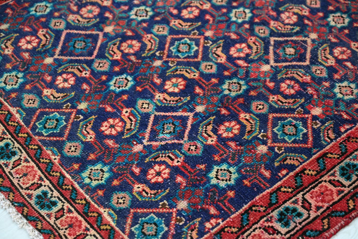 blue Runner rug 3' 4" x 9' 5"