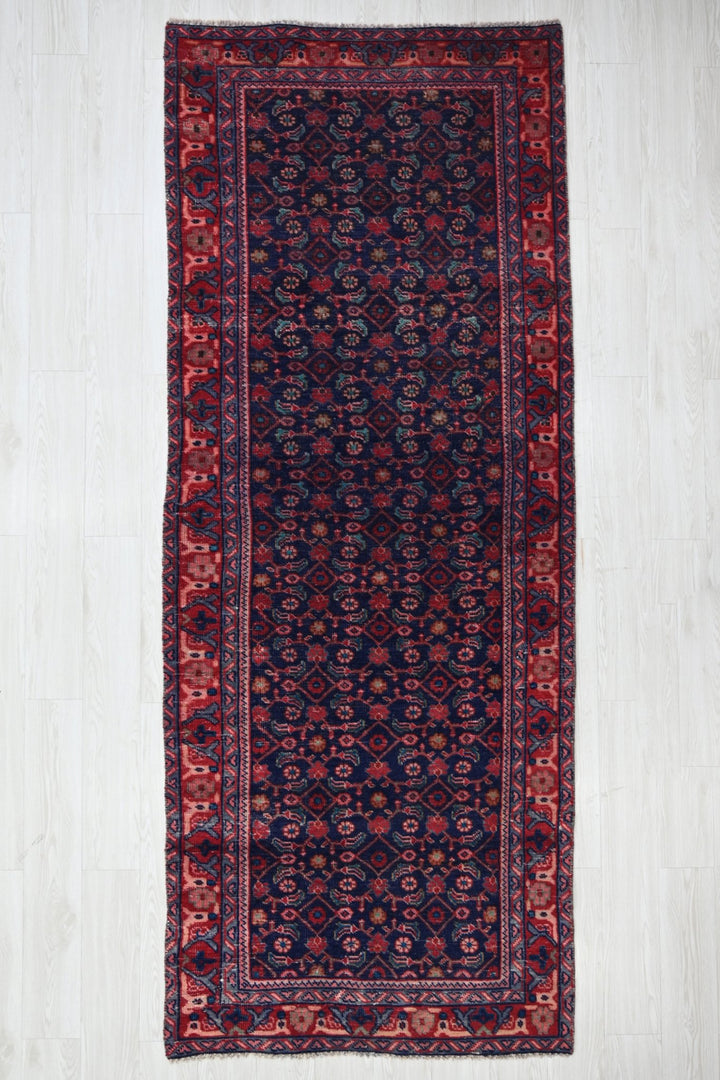 blue Medium rug 3' 7" x 9' 5"