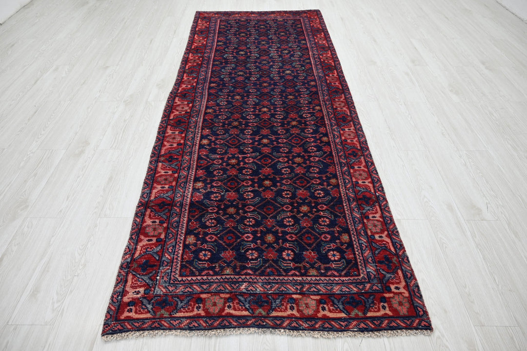 blue Medium rug 3' 7" x 9' 5"