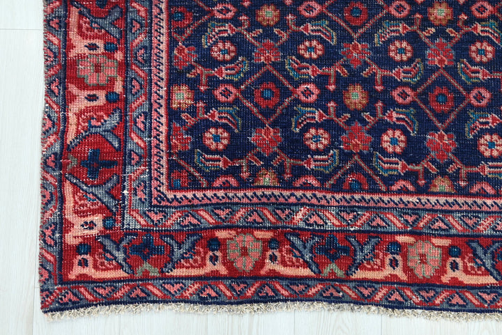 blue Medium rug 3' 7" x 9' 5"