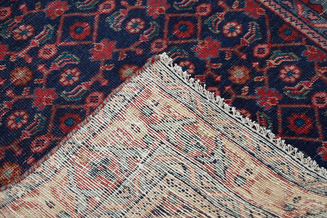 blue Medium rug 3' 7" x 9' 5"