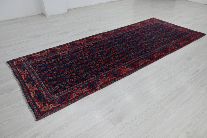 blue Medium rug 3' 7" x 9' 5"