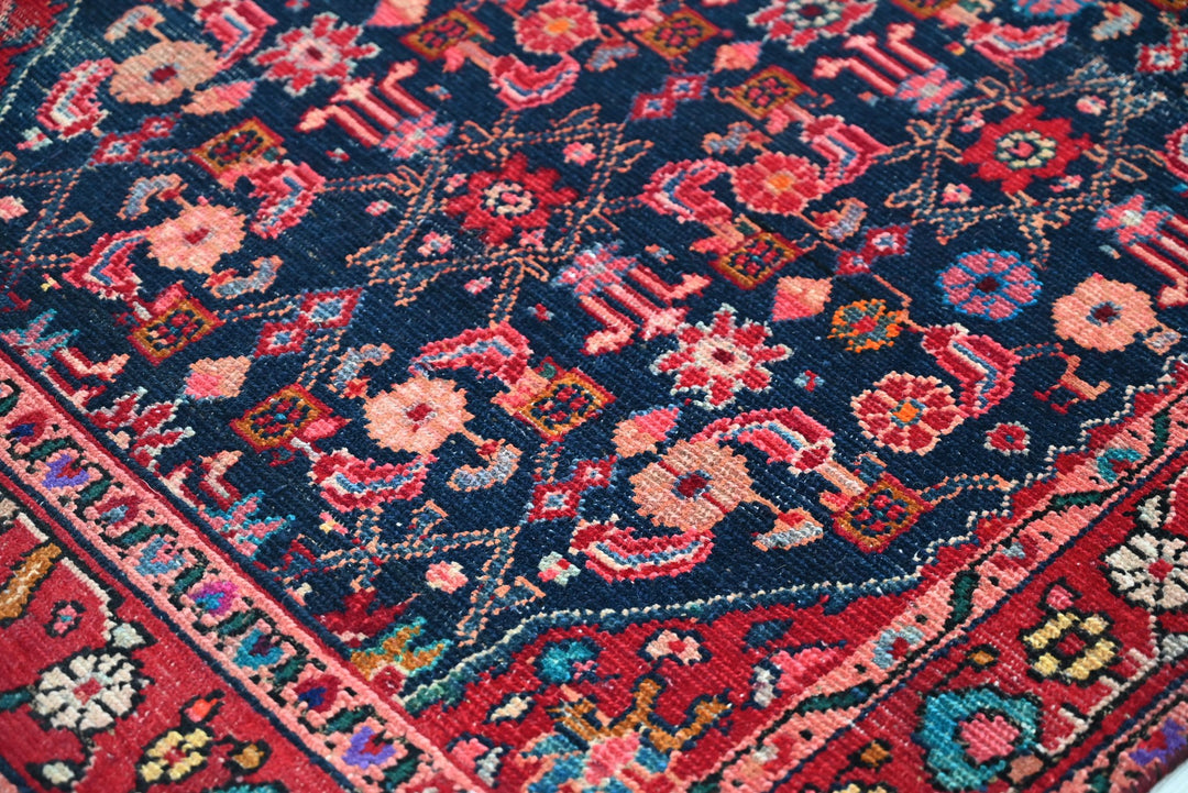 blue Runner rug 3' 5" x 12' 11"