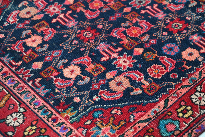 blue Runner rug 3' 5" x 12' 11"