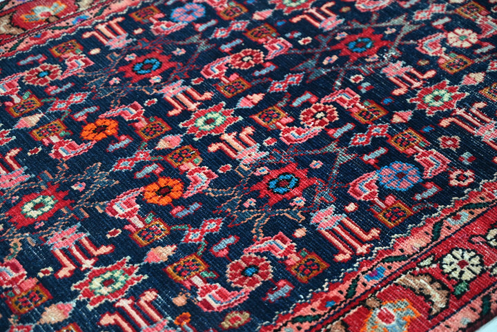 blue Runner rug 3' 5" x 12' 11"