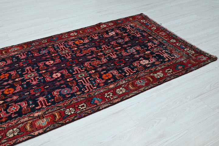 blue Runner rug 3' 5" x 12' 11"