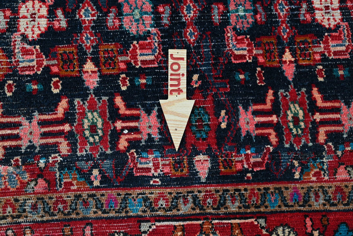 blue Runner rug 3' 5" x 12' 11"