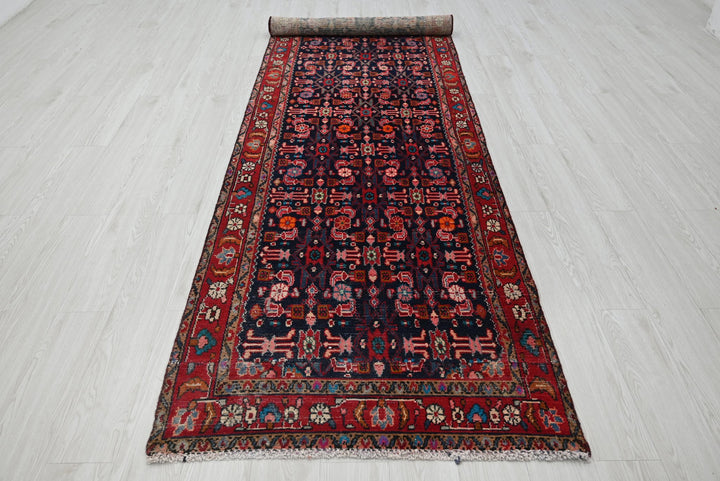 blue Runner rug 3' 5" x 12' 11"