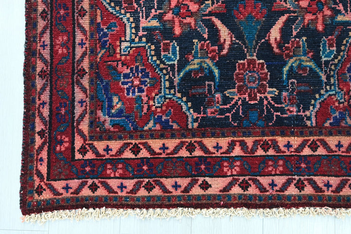 blue Runner rug 3' 5" x 10' 11"