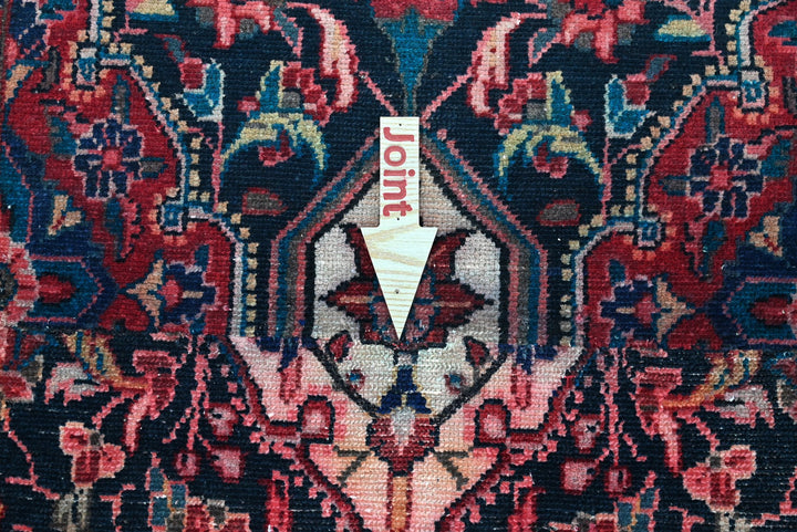 blue Runner rug 3' 5" x 10' 11"