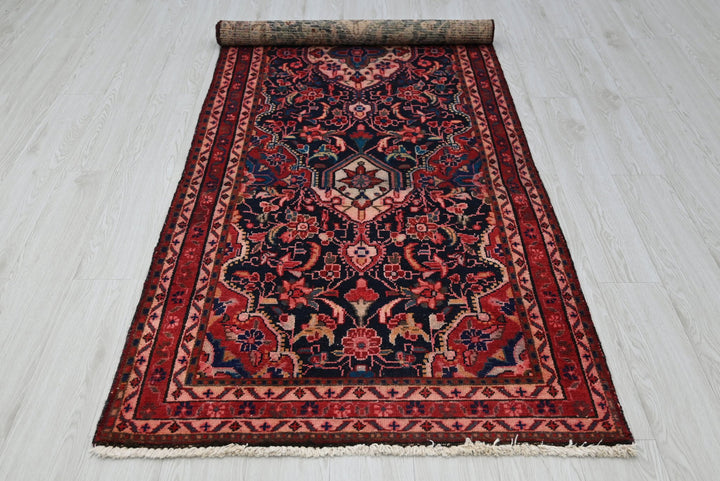 blue Runner rug 3' 5" x 10' 11"