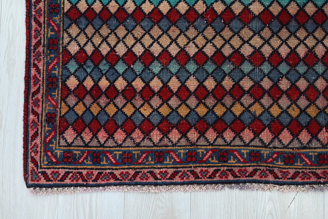 blue Runner rug 3' 6" x 8' 10"