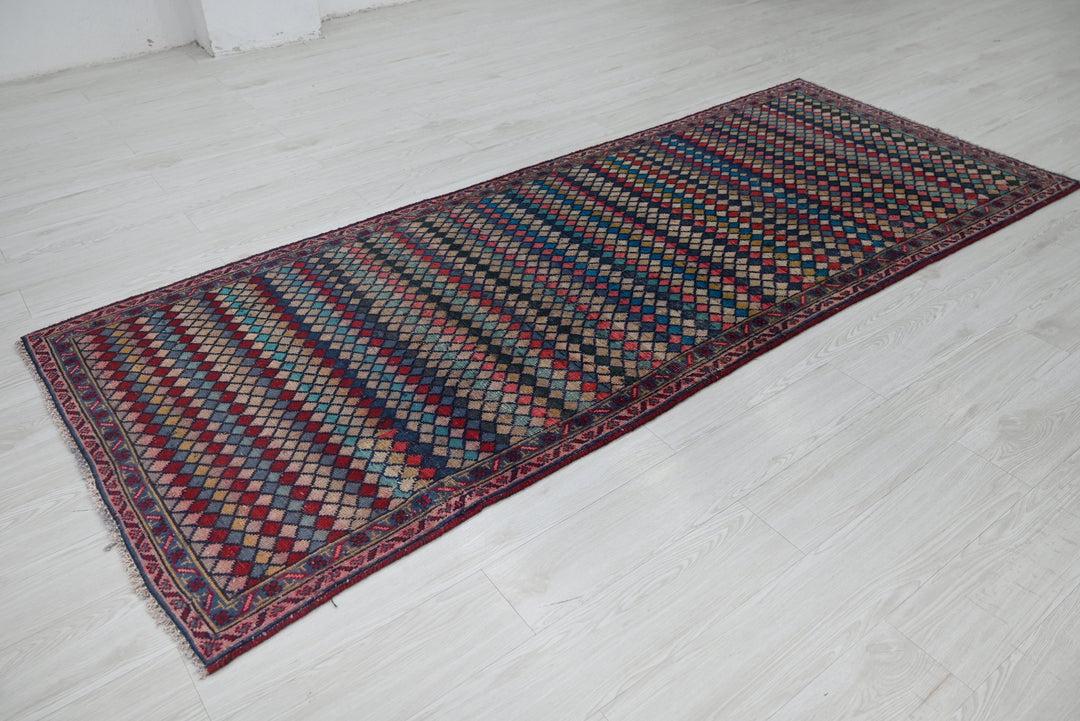 blue Runner rug 3' 6" x 8' 10"