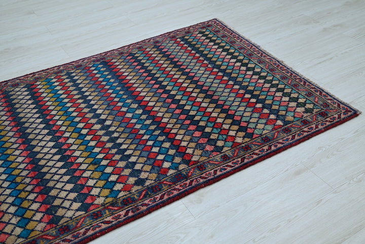 blue Runner rug 3' 6" x 8' 10"