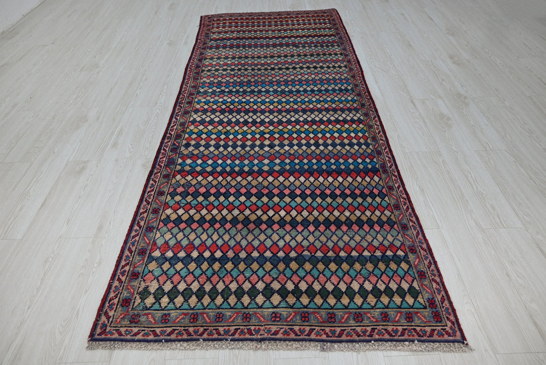 blue Runner rug 3' 6" x 8' 10"