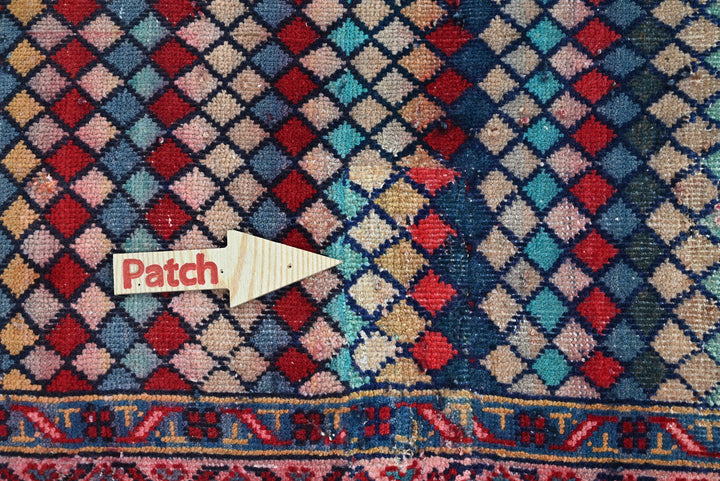 blue Runner rug 3' 6" x 8' 10"
