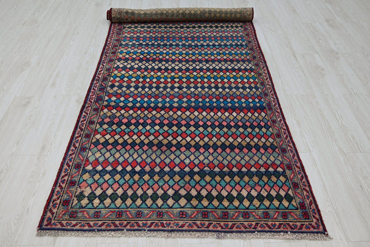 blue Runner rug 3' 6" x 8' 10"