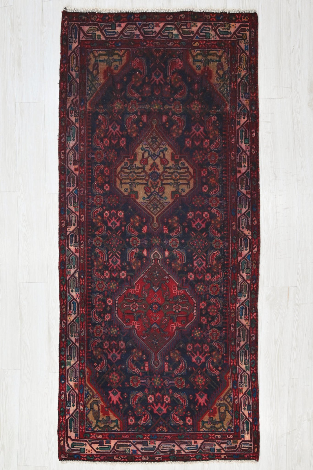 blue Medium rug 3' 2" x 7' 0"