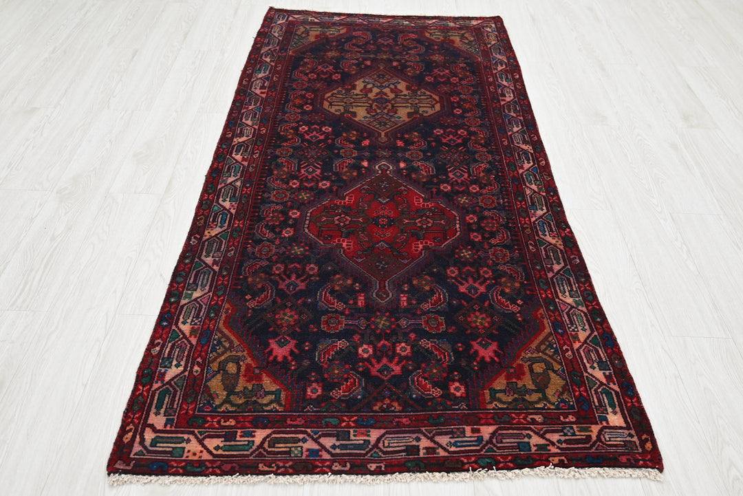 blue Medium rug 3' 2" x 7' 0"