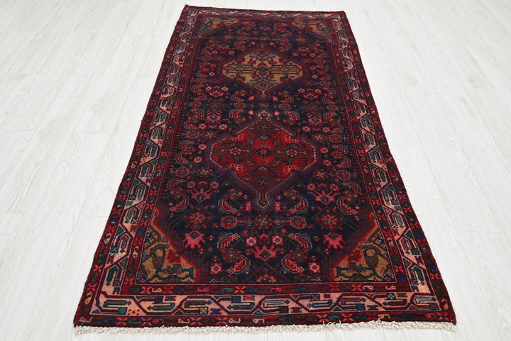 blue Medium rug 3' 2" x 7' 0"