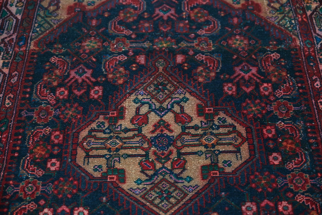 blue Medium rug 3' 2" x 7' 0"