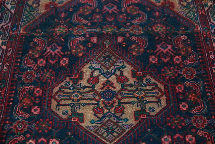blue Medium rug 3' 2" x 7' 0"