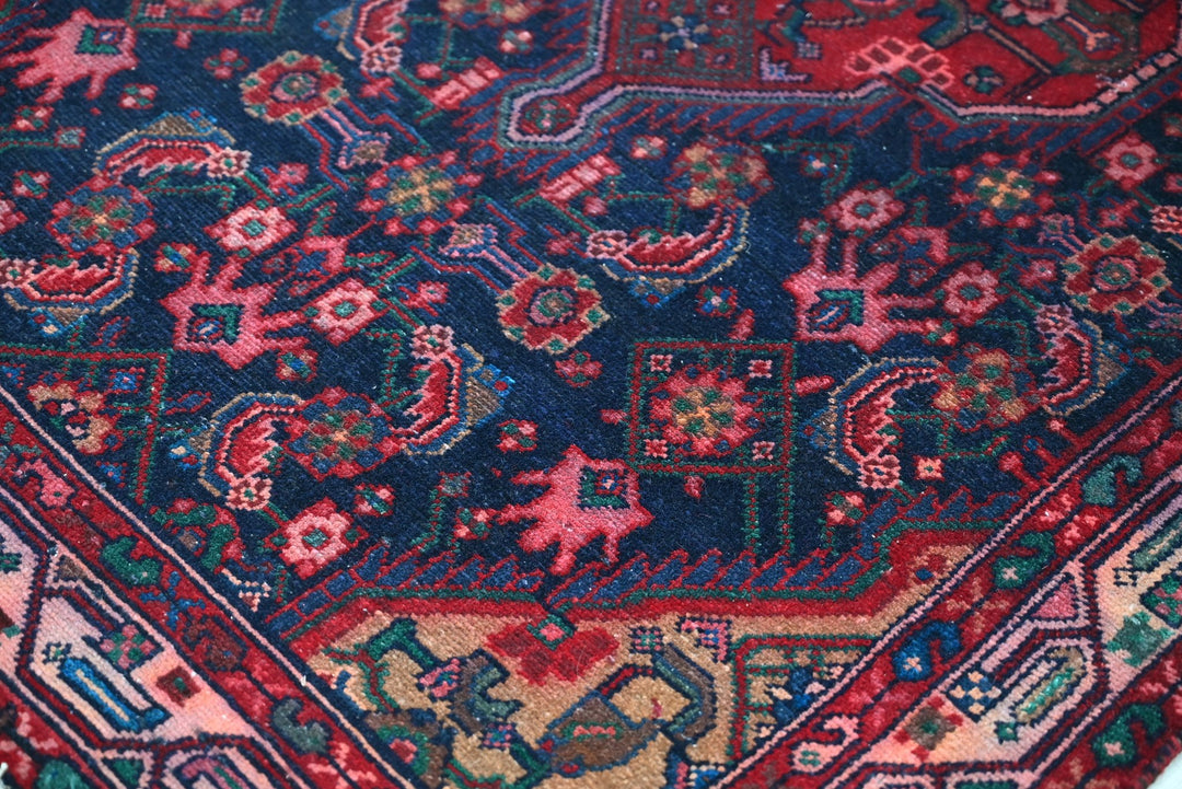 blue Medium rug 3' 2" x 7' 0"