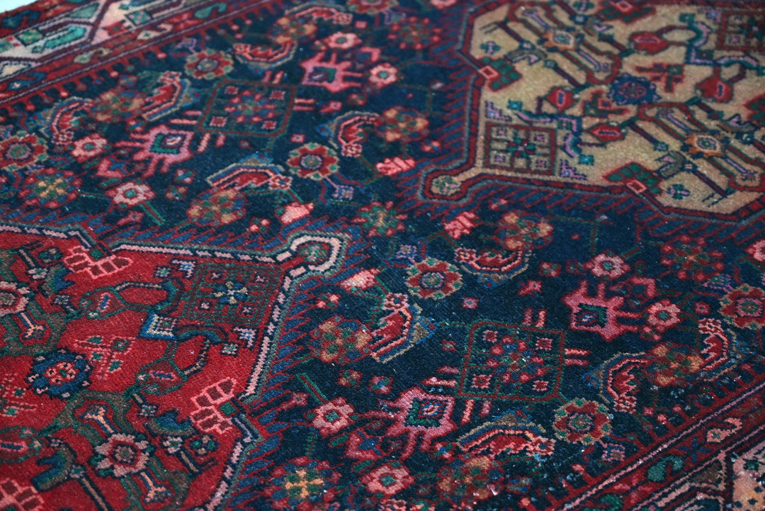 blue Medium rug 3' 2" x 7' 0"