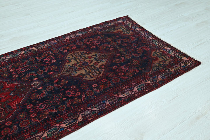 blue Medium rug 3' 2" x 7' 0"
