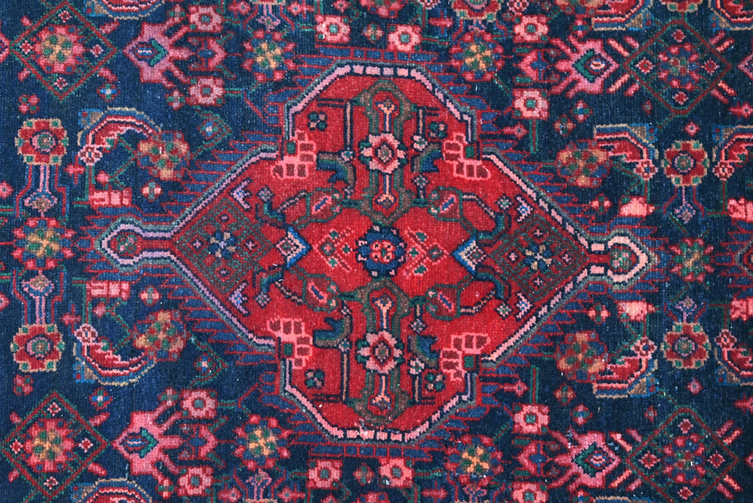 blue Medium rug 3' 2" x 7' 0"