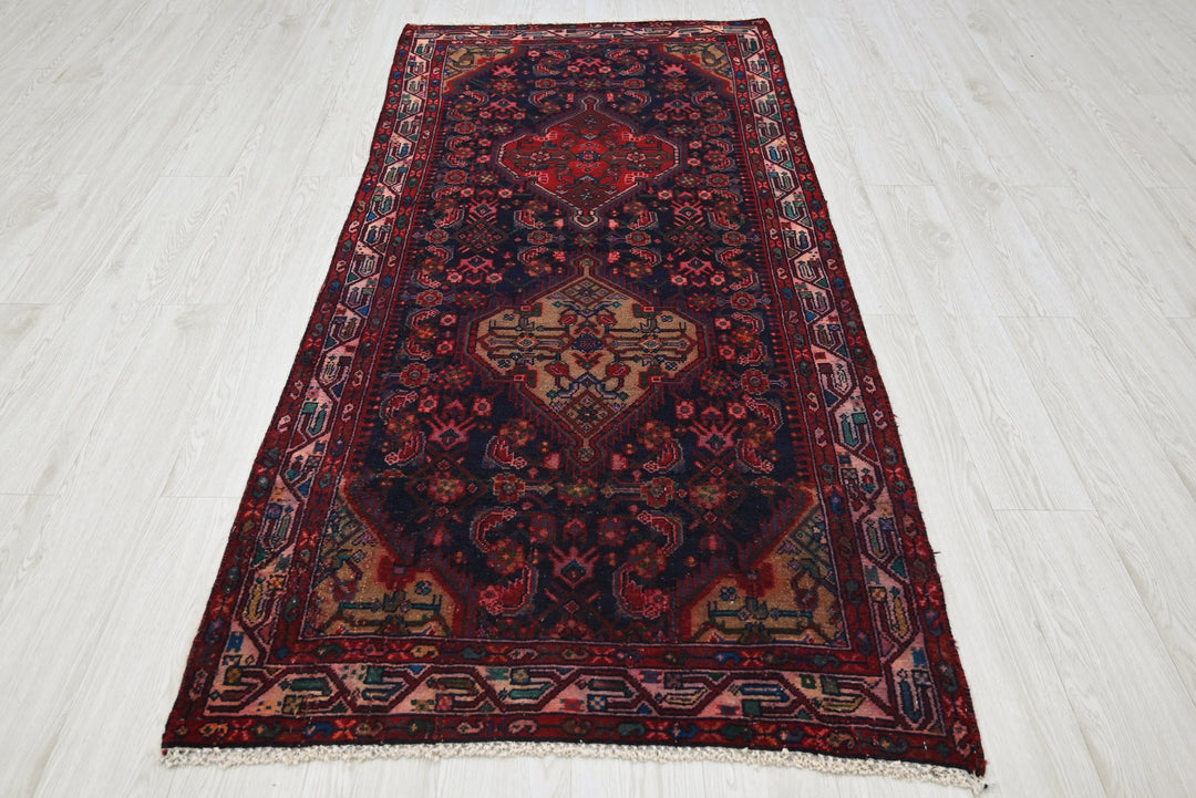 blue Medium rug 3' 2" x 7' 0"