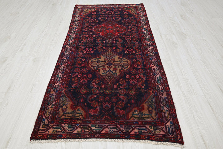 blue Medium rug 3' 2" x 7' 0"
