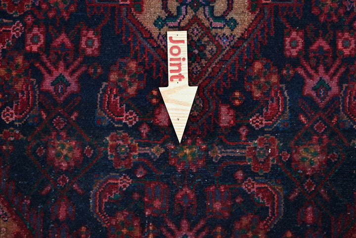 blue Medium rug 3' 2" x 7' 0"