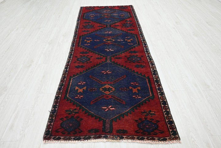 red Runner rug 3' 2" x 8' 9"