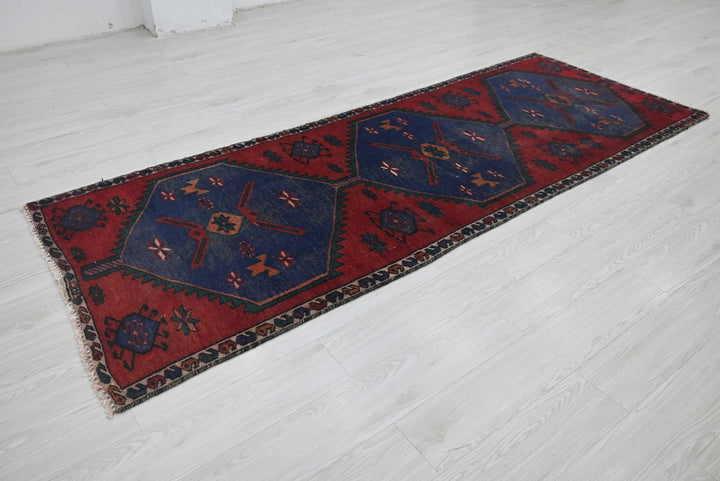 red Runner rug 3' 2" x 8' 9"