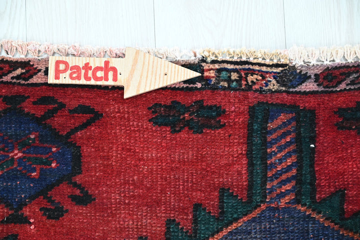 red Runner rug 3' 2" x 8' 9"
