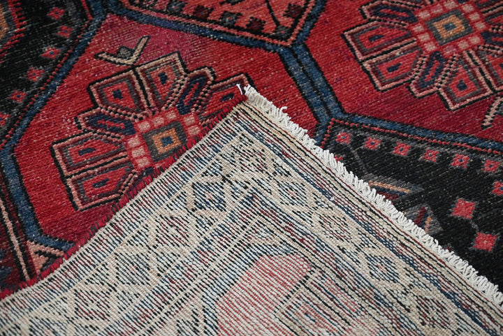red Runner rug 3' 4" x 9' 11"